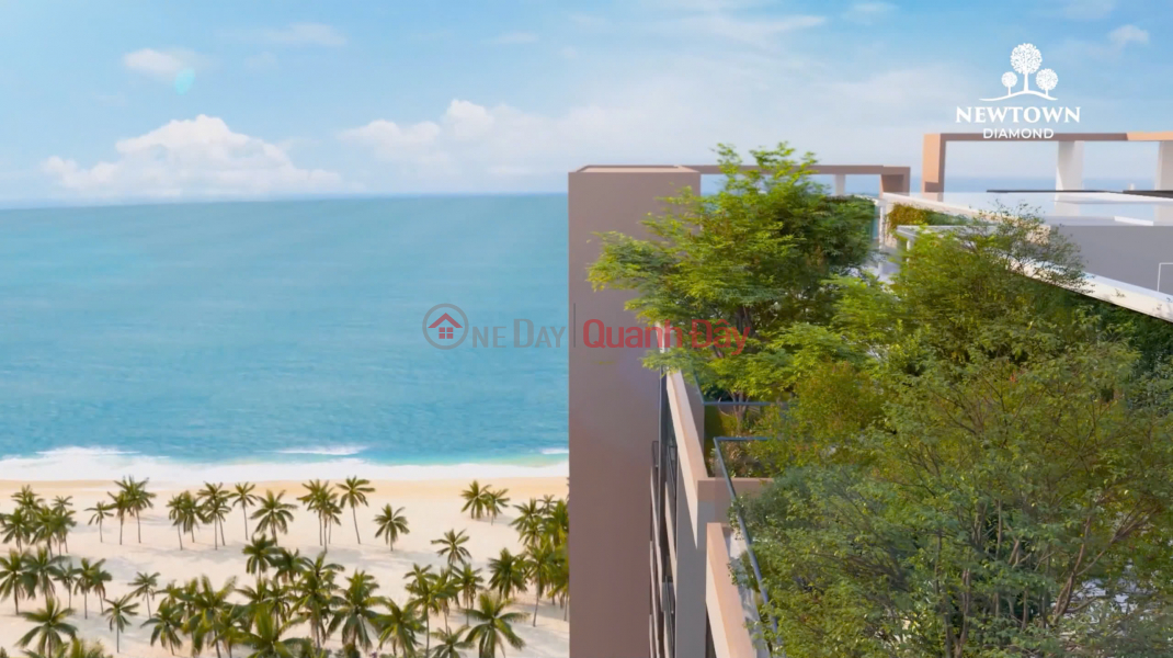 đ 3 Billion Selling sea view apartment in Newtown Diamond Da Nang project