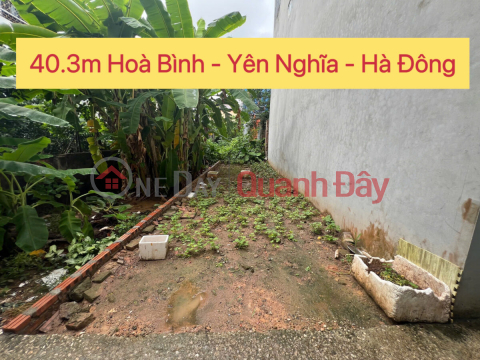 CHÍNH CHỦ CẦN BÁN LÔ ĐẤT 40,3M TẠI TỔ 15 YÊN NGHĨA-HÀ ĐÔNG-HÀ NỘI _0
