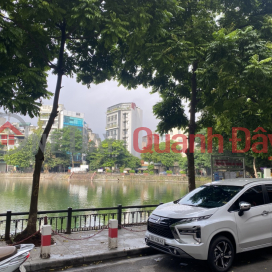 House for sale on Ton Duc Thang Street, corner lot 3 airy, opposite the lake, super airy, 24 billion\/64m2 _0