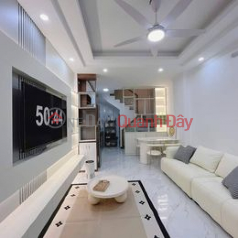 Ngoc Thuy, Long Bien 38m2*frontage 4m, neighbor Khai Son urban area, shallow alley near cars, price only 5.2 billion _0