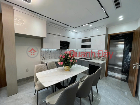 BEAUTIFUL HOUSE FOR RESIDENTS TO BUILD CARS INTO THE HOUSE Nguyen Van Linh Street 45m2 X 6 floors, 3.6m frontage, 10.5 billion Long Bien. _0