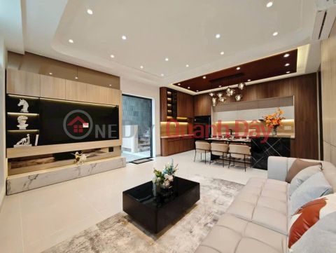 8m wide house, 4 floors, modern interior, next to Phu My Hung, just over 8 billion VND. _0