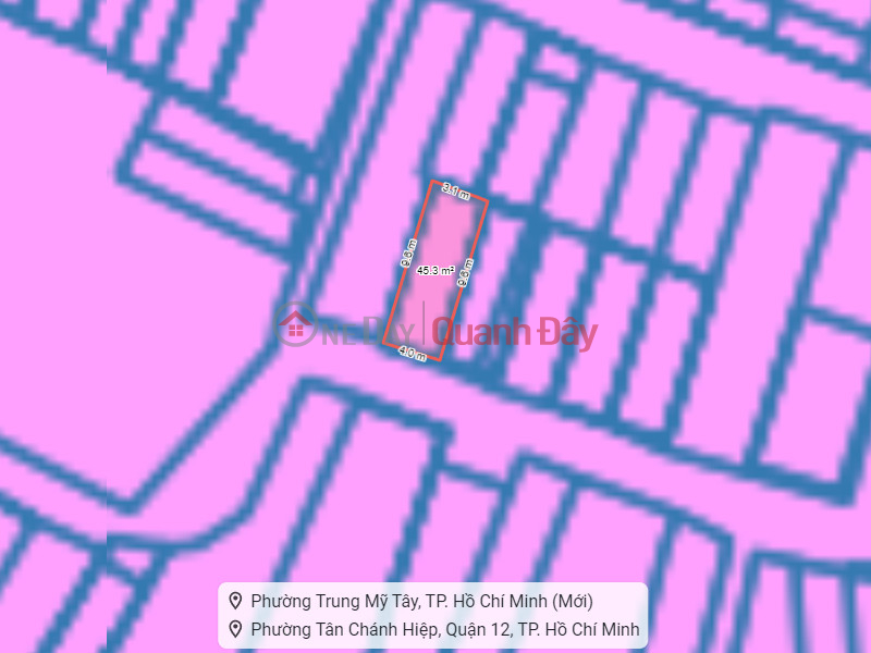 đ 3,89 tỷ | Nhà Vuông 2 tầng Hẻm xe tải 45m2 – Tân Chánh Hiệp 35 Q12