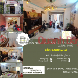 House for sale at Tan Ky Tan Quy Social House 56m2, 1 FLOOR, 5.39 billion, FREE FURNITURE _0