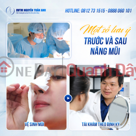 Vì sao cần phải sử dụng nẹp mũi sau phẫu? _0