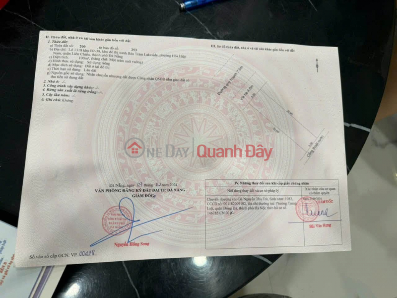 Property Search Vietnam | OneDay | Residential, Sales Listings LAND PLOT ON NGUYEN THANH LONG STREET - OPPOSITE ORI GARDEN APARTMENTS