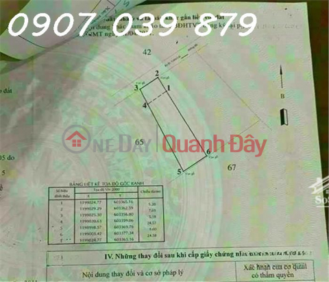 OWNER FOR SELLING LOT OF LAND FRONT OF THE ALWAYS 301 VUONG LAI STREET - AN PHU DONG - DISTRICT 12 - HO CHI MINH CITY _0