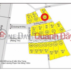 2-Front Land Lot for Sale on De Street, Vinh Hoa, Nha Trang !! _0