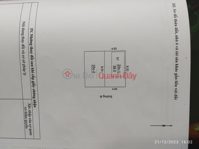 Bán nhà C4 thị trấn Đông Anh - 38m2 - Lô góc đường thông ô tô, Việt Nam, Bán | đ 1,69 tỷ