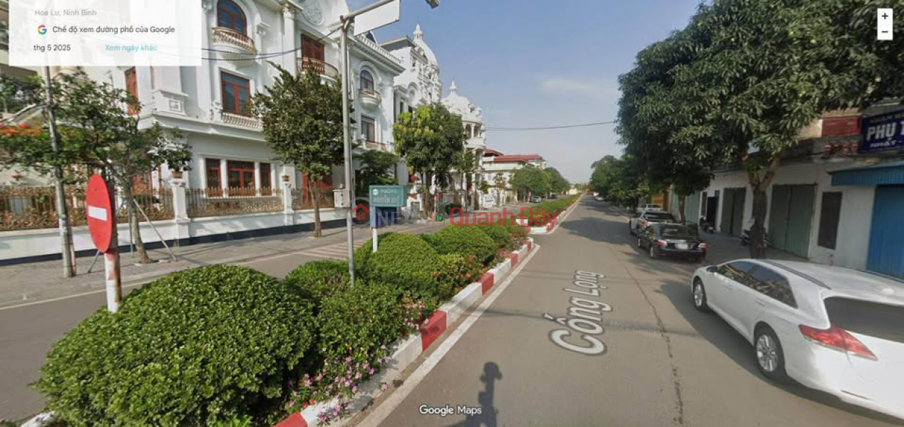 A 3-story house with an area of 71m2 (5m frontage) is for sale at No. 13 Cong Long Street, Ngoc Ha Ward, Ninh Binh City. Sales Listings