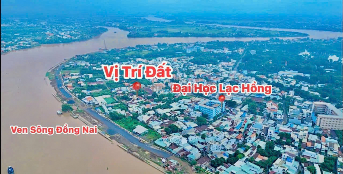 Bán lô biệt thự KDC Bửu Long, gần đường bờ kè sông, DT8x18, chỉ 5,5 tỷ Niêm yết bán