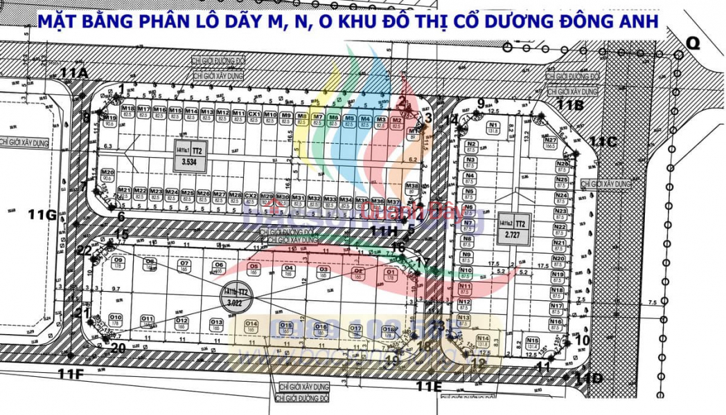 Co Duong Urban Area, Range M, Adjacent Range Sales Listings