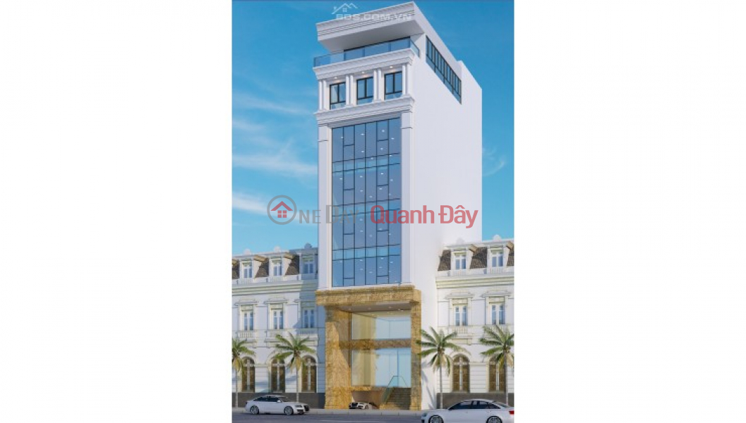 Urgent sale of 9-storey building on Dich Vong Hau street, area 130m2, Mt8m. PRICE 80 BILLION Sales Listings