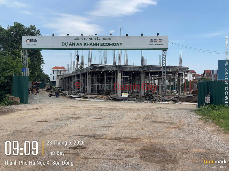 đ 1.5 Billion Adjacent to two main roads. The hottest project in northern An Khanh - Hanoi (Ecomony, 70m2, selling price 15 billion VND).
