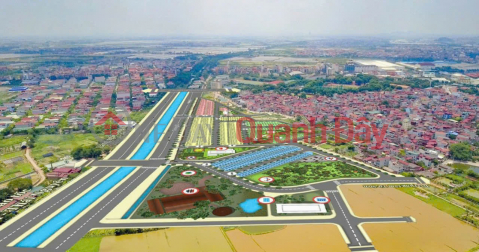 LAND - AROMA TRANG HA URBAN AREA - TU SON CENTER - BAC NINH - PRICE ONLY 2xx BILLION\/LOT _0