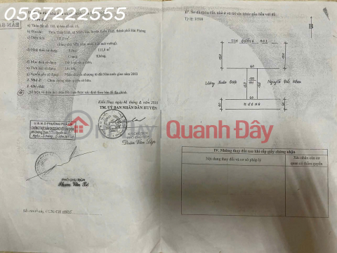 LAND FOR SALE ON ROAD 402 - MINH TAN, KIEN THUY - PRIME BUSINESS LOCATION - ZALO 0567 222 555 _0