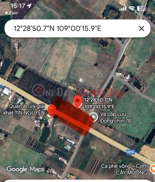 CHÍNH CHỦ bán nhanh lô đất đẹp Ninh Xuân, Ninh Hòa, Khánh Hòa - Mặt tiền đường Tỉnh lộ 5 Niêm yết bán