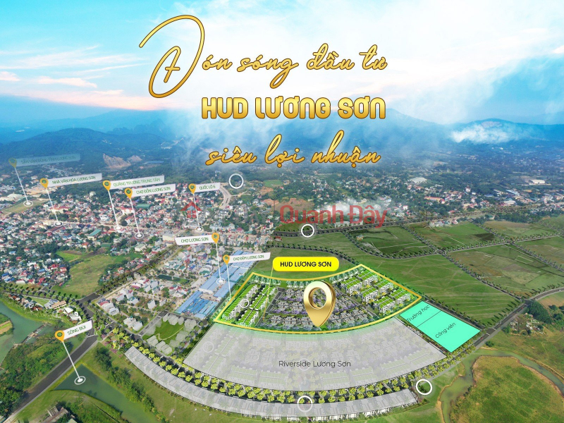 There are only 5 diplomatic positions remaining at the investment price of HUD Luong Son Hoa Binh Sales Listings