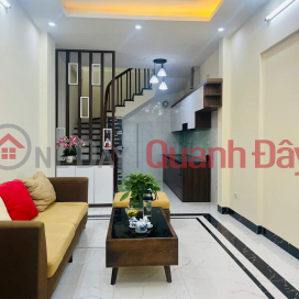 House for sale in Linh Nam street, Hoang Mai district 5 floors, 3 bedrooms, brand new and bright, 3.6 billion VND _0
