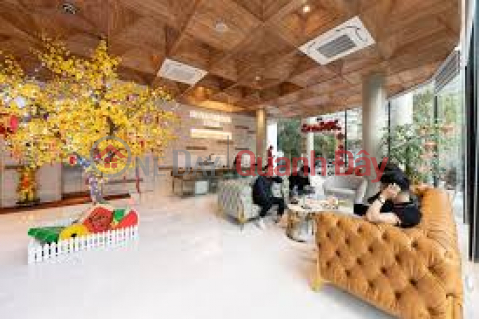 Hotel for sale in Cau Giay, 300m² x 9 floors, house with 2 street fronts, stable cash flow _0