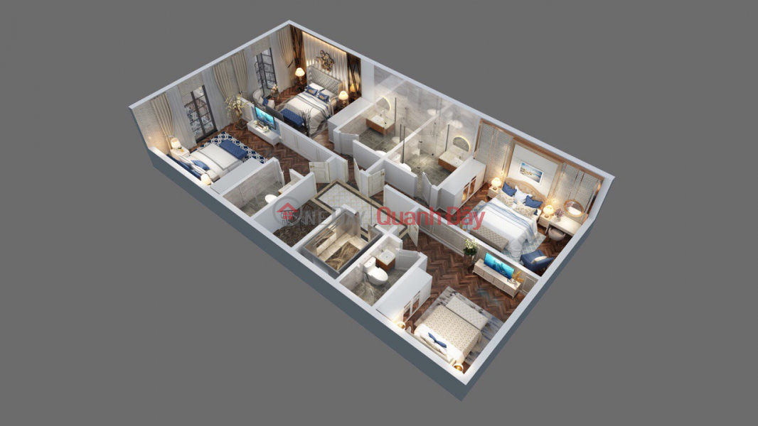 Hotel for sale in Bai Chay tourist center, Ha Long, 14 Superior and Deluxe rooms, very good business, 19 billion Sales Listings