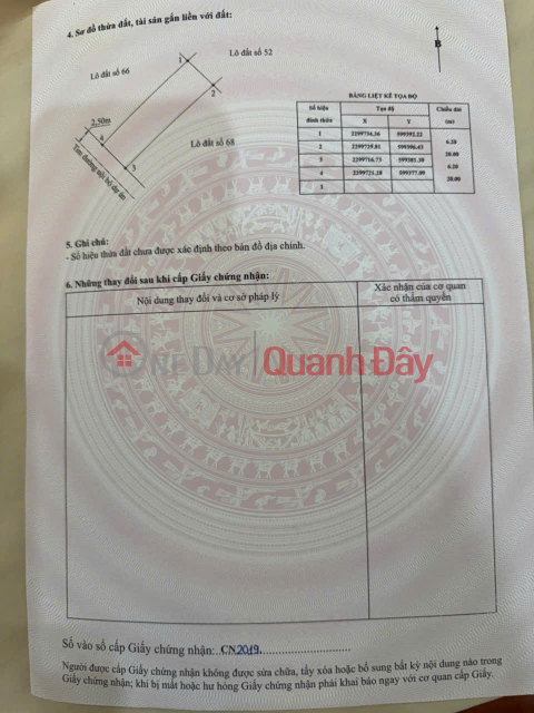 Giá chỉ 5x tr/m² TĐC Bà Cằng mặt QL Cầu Rào 3 – trục kinh doanh hiếm ZALO 0567 222 555 _0