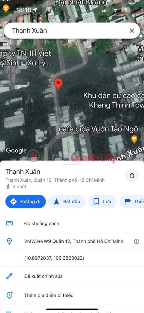 Need to sell land in Thanh Xuan ward, district 12. Land in residential area with convenient transportation _0