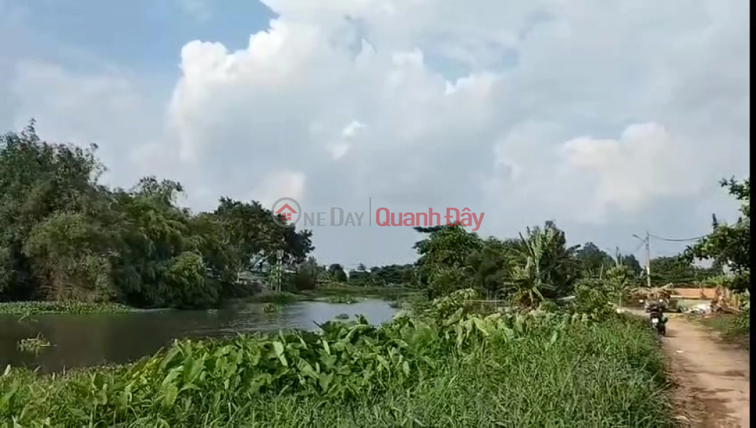 đ 60 Billion Land for sale in Thoi An - view of Vam Thuat river - near People's Committee of District 12, Le Thi Rieng