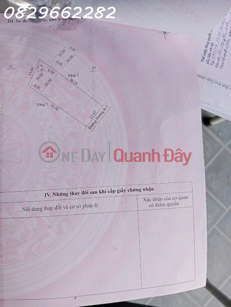 đ 4,8 tỷ Bán Đất Thổ Cư 425m2, Lê Hồng Phong, Sa Đéc, Đồng Tháp - 4.8 Tỷ