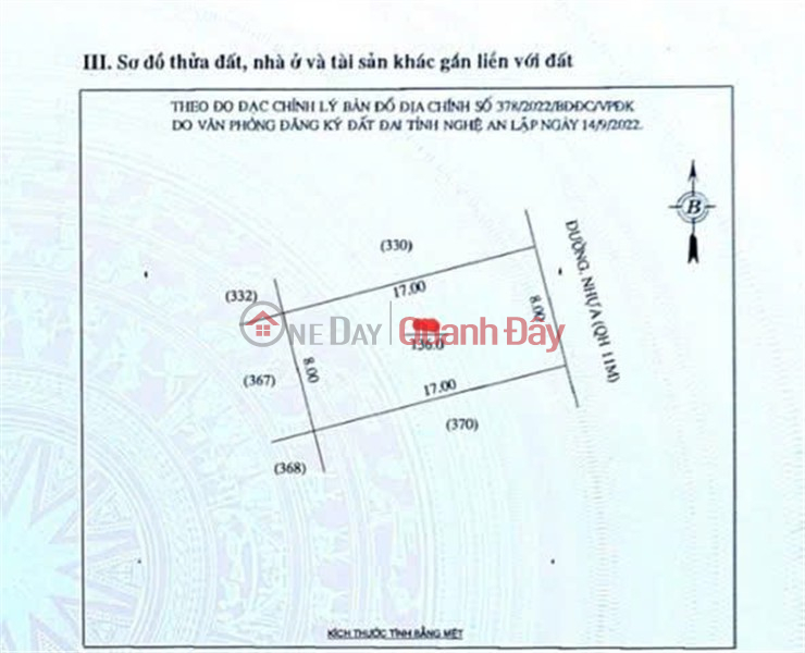 Property Search Vietnam | OneDay | Residential | Sales Listings, HOT HOT - FOR SALE LOT OF LAND IN A BEAUTIFUL LOCATION IN VINH - NGHE AN