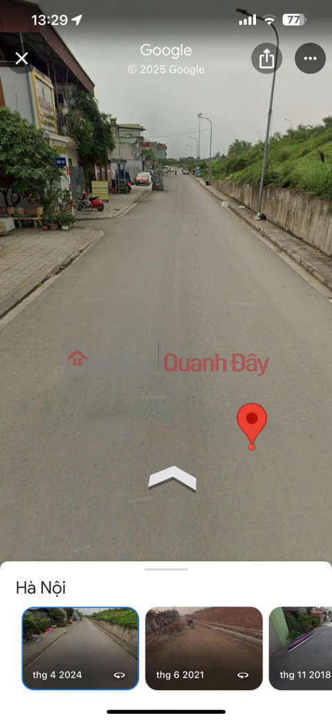 Owner sells land on De Vang street, Gia Lam - Car avoidance road, river view, suitable for business, office _0