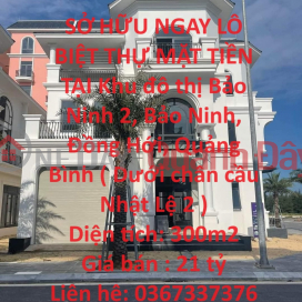 OWN A FRONT FRONT VILLA LOT NOW AT Bao Ninh 2 Urban Area, Bao Ninh, Dong Hoi, Quang Binh _0