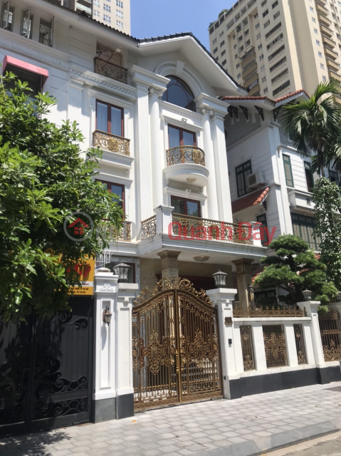 Selling Vimeco Villa, Big C Trung Hoa, Cau Giay. Area 135m x 4.5 floors, area 10m, basement, completed. Price 43.5 billion VND _0