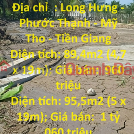 BEAUTIFUL LAND - GOOD PRICE - 2 FULL RESIDENTIAL FULL CONTINUE LOT FOR SALE IN MY THO CITY - Tien Giang _0
