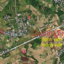 Extremely beautiful plot of land 300m from Hoang Viet hospital, price just over 1 billion _0