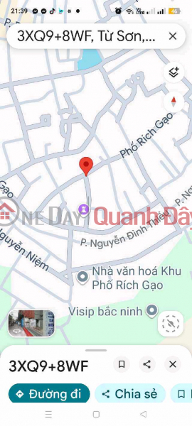 đ 4 Billion, B.Á.N ĐẤT PHỐ RÍCH GẠO – PHÙ CHẨN – TỪ SƠN – BẮC NINH