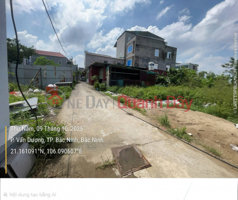 Bán đất đường Tam Giang, TP Bắc Ninh, 46,4m2, nhỉnh 1 tỷ, miễn TG _0