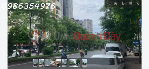 TRANSFER OF 6-STOREY BUILDING WITH ELEVATOR NEXT TO MY DINH BUS STATION, HANOI 605m2-238 BILLION _0