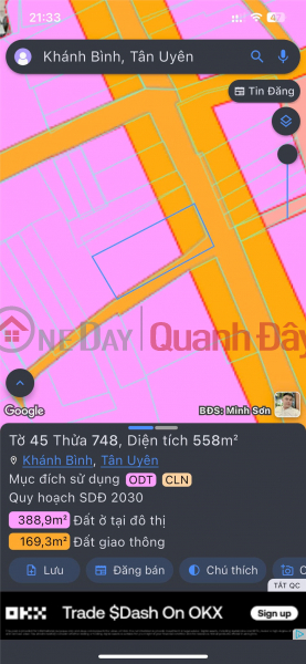 ĐẤT ĐẸP – GIÁ TỐT – CHÍNH CHỦ CẦN BÁN tại Khánh Bình - Tân Uyên - Bình Dương | Việt Nam Bán đ 12,5 tỷ