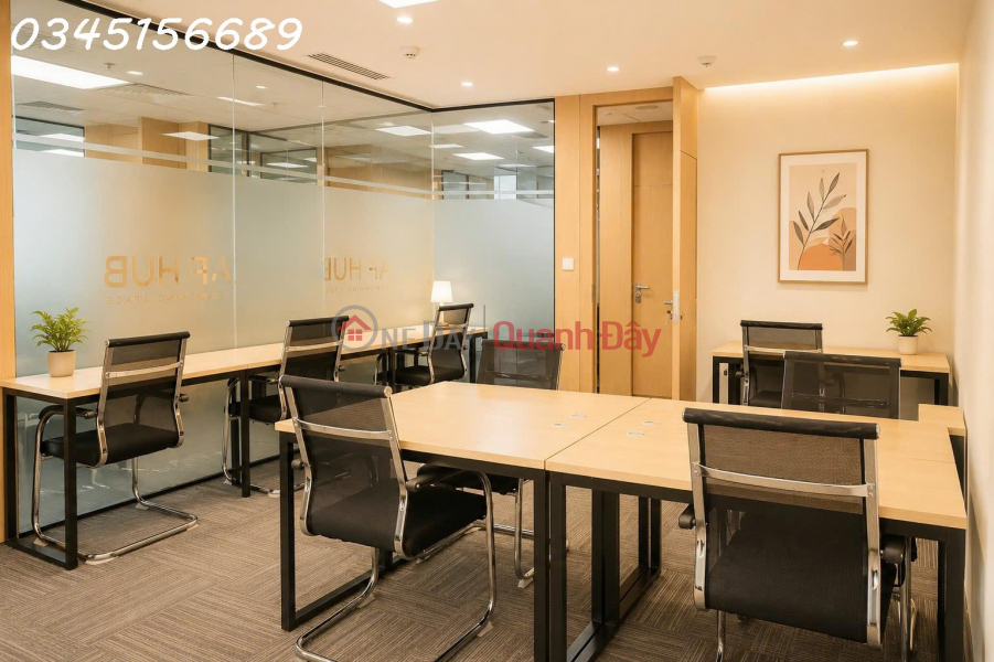 đ 5.8 Million/ month | Serviced offices, shared offices, virtual offices, and hot desks available for rent at Rox Tower.
