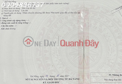 Owner needs to sell a prime plot of land in Zone B2.21, Vo Van Dong Street, Ngu Hanh Son District, with an area of 98.5 m2. _0