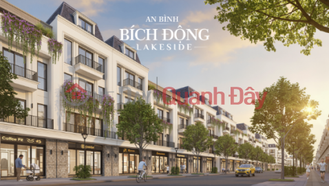 Adjacent to 1 Bich Dong Lakeside – 22m main road – 6m frontage – 114m² – price from 65 million VND/m² _0