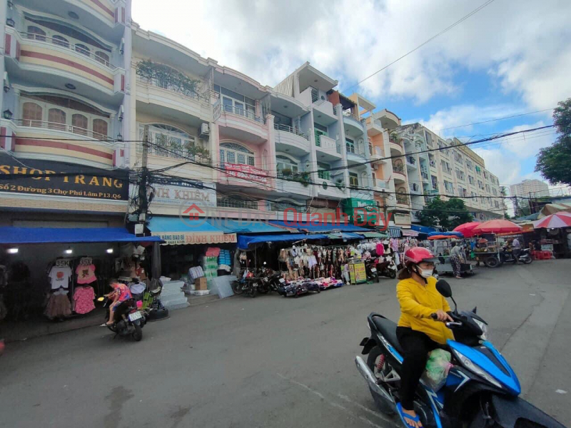 Property Search Vietnam | OneDay | Nhà ở | Niêm yết bán | MẶT TIỀN KINH DOANH - BÀ HOM QUẬN 6 - NGAY CHỢ PHÚ LÂM - 6 TẦNG BTCT - 4 X 18M - GIÁ 17.5 TỶ