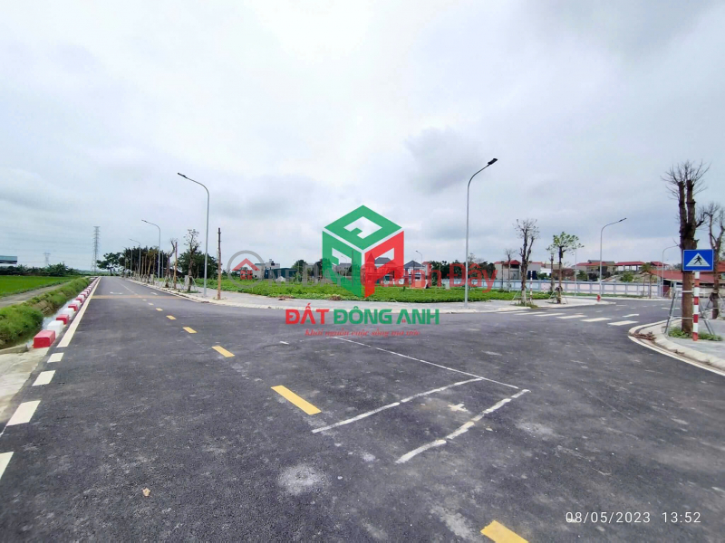 AUCTION LAND FOR SALE X8 HA PHONG LIEN HA DONG ANH - 90M2 - SUPER BEAUTIFUL INFRASTRUCTURE - PRICE ONLY 5X Sales Listings