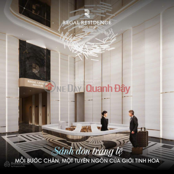 đ 3 Billion Open booking for Signature beach apartment in Dong Hoi - Long-term pink book. Regal Residence Signature is located on