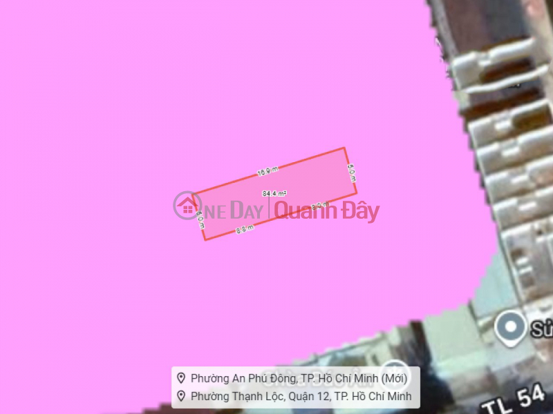 Đất Vuông SHR HXH 84m2 – Thạnh Lộc 54 Quận 12 SS, Việt Nam, Bán | đ 3,75 tỷ