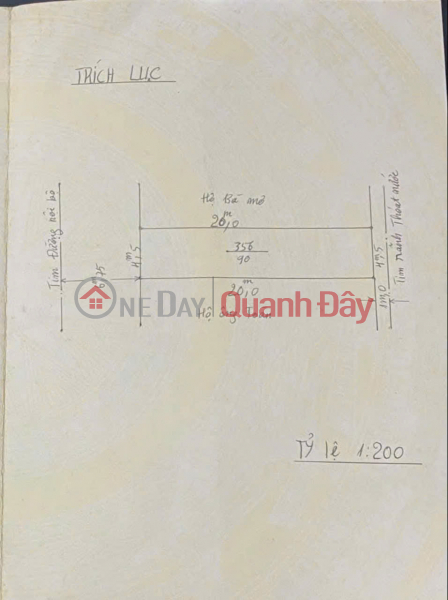 Land on Dao Nhuan - Trai Le street, 90m2, frontage 4.5m, road 15m, price 6.6 billion Vietnam, Sales | đ 6.6 Billion