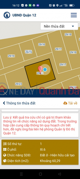 Property Search Vietnam | OneDay | Nhà ở, Niêm yết bán | Cần bán nhà gấp ngay Công An Phường An Phú Đông Quận 12