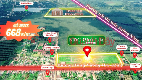 Official land in Krong Nang Dak Lak 132m2 _0