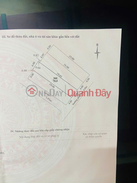 PRIME LAND – GOOD PRICE – OWNER SELLING Located at Street 1, Quang Hung, Thanh Hoa City, Thanh Hoa Province _0